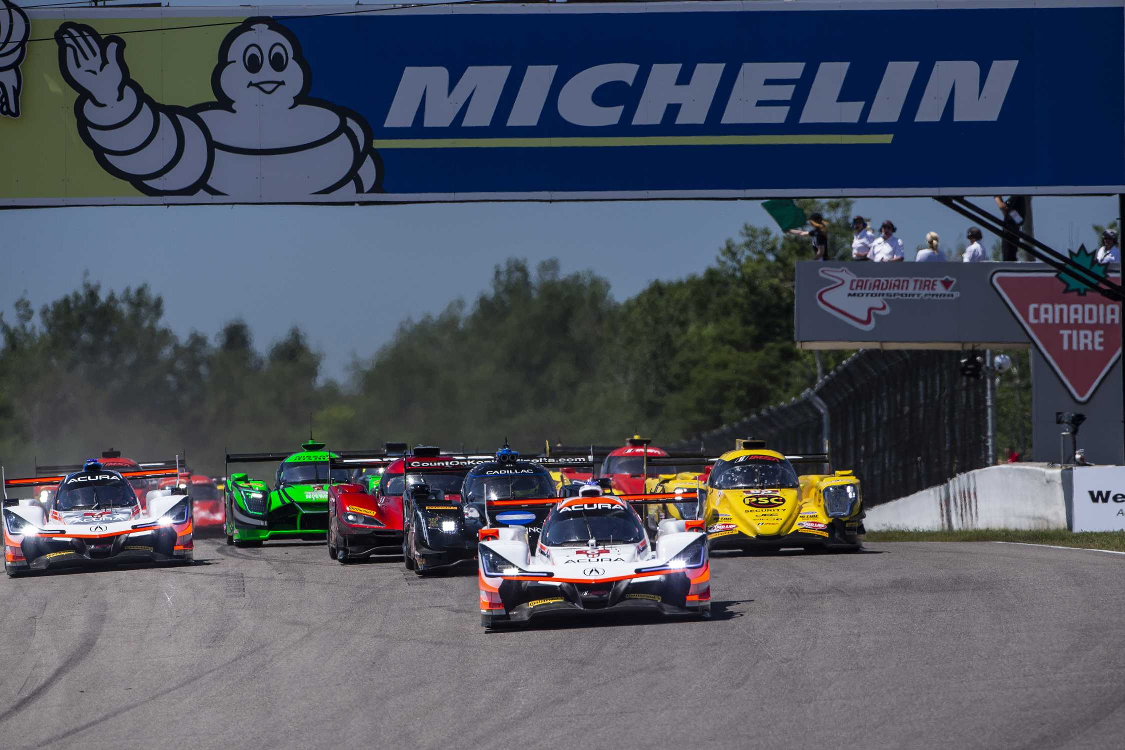 BMW Team RLL Finishes Seventh and Eighth at Mobil 1 SportsCar Grand Prix.