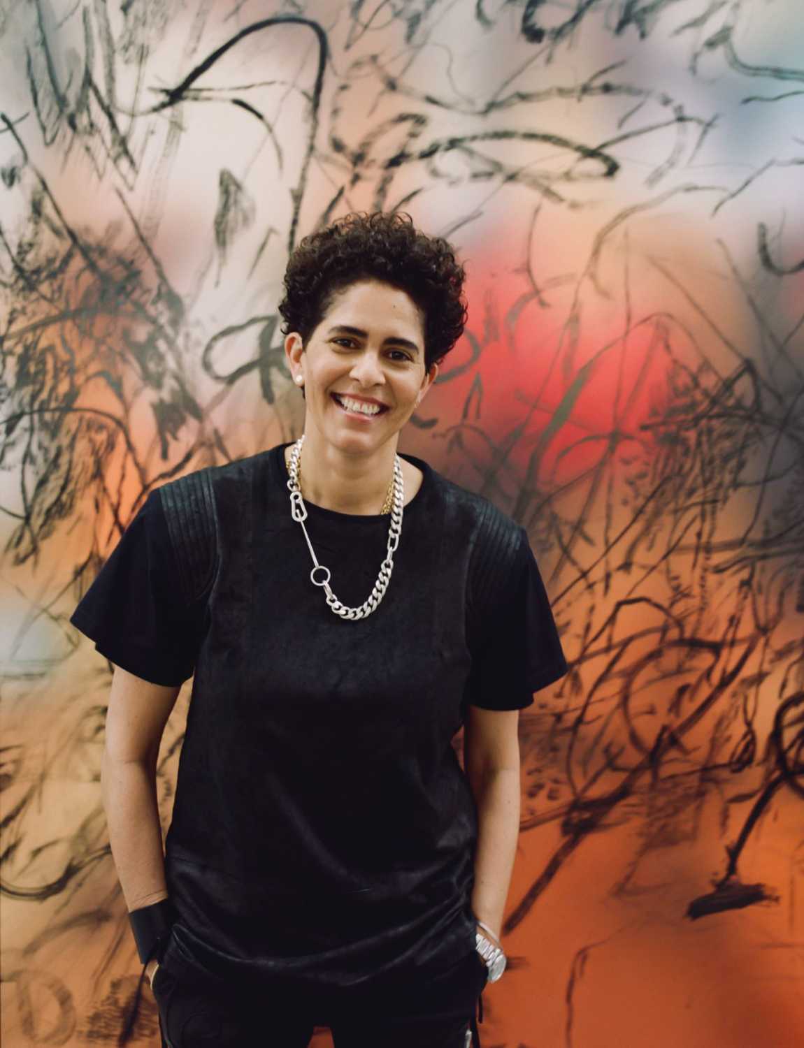 “Dynamism within a form”: Internationally renowned artist Julie Mehretu will create the 20th BMW Art Car.