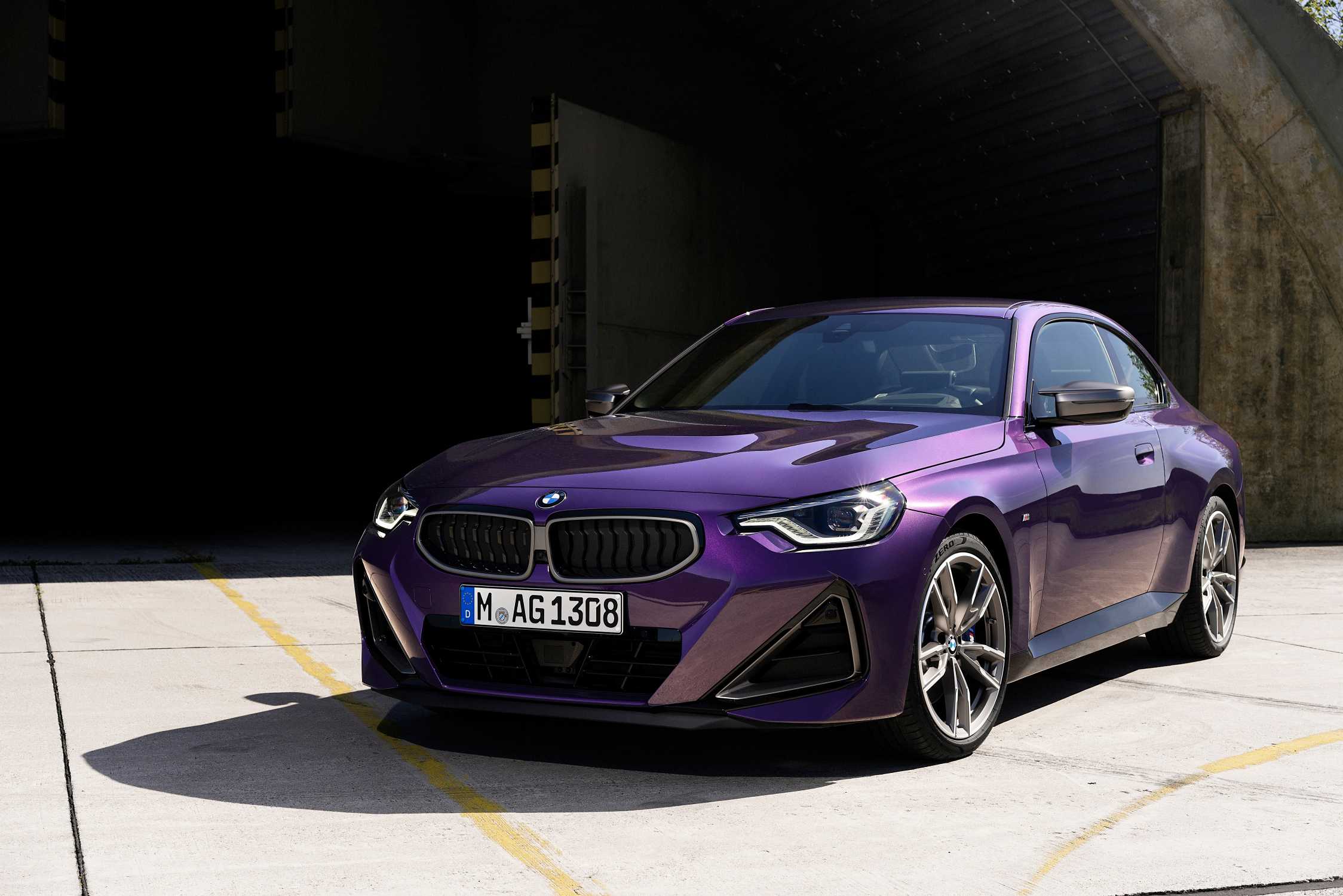 The New 2022 BMW 2 Series Coupe.