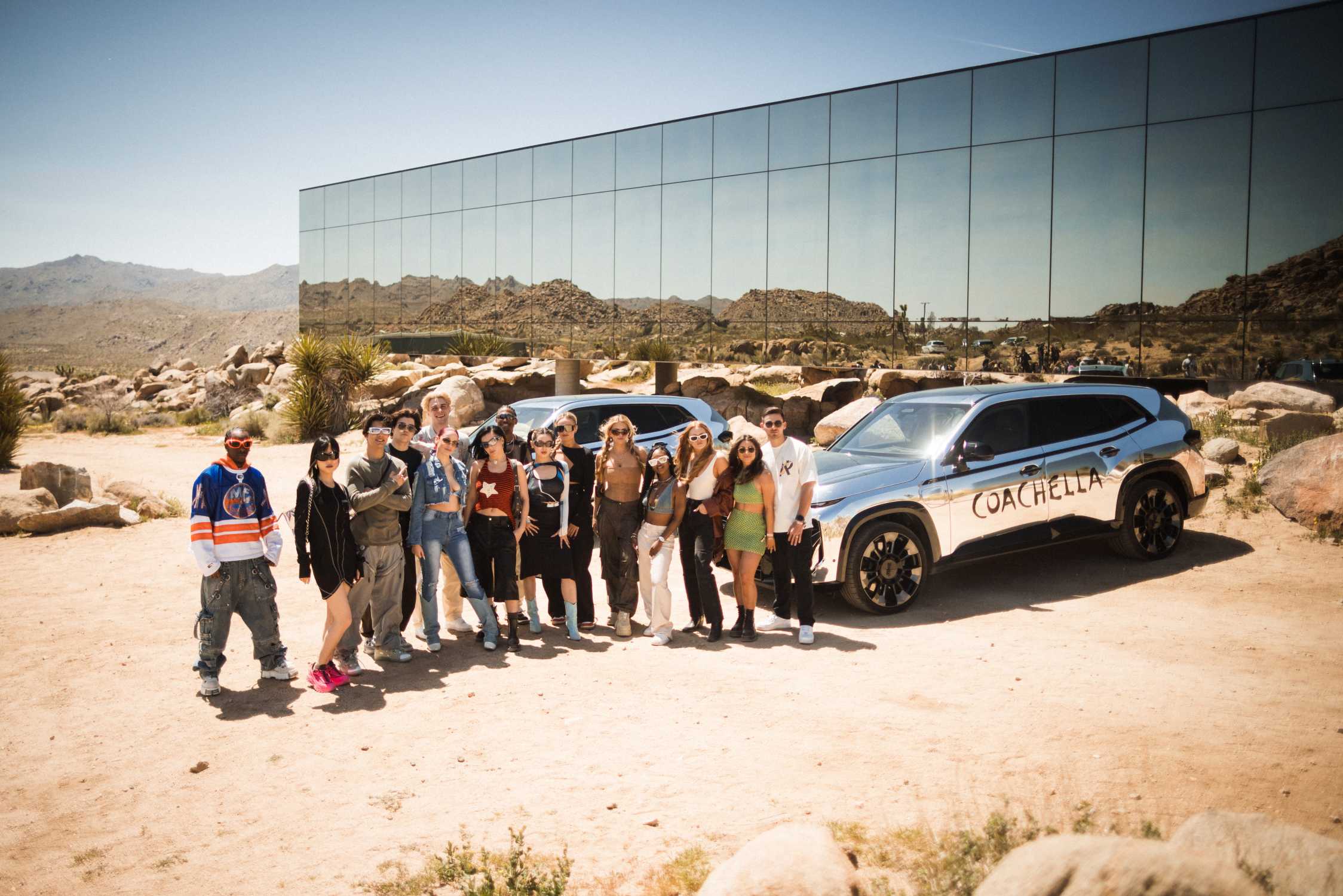 BMW Enlists Roster of Artists and Creators to Present the First-Ever BMW XM “Label Red” Sports Activity Vehicle at Coachella.