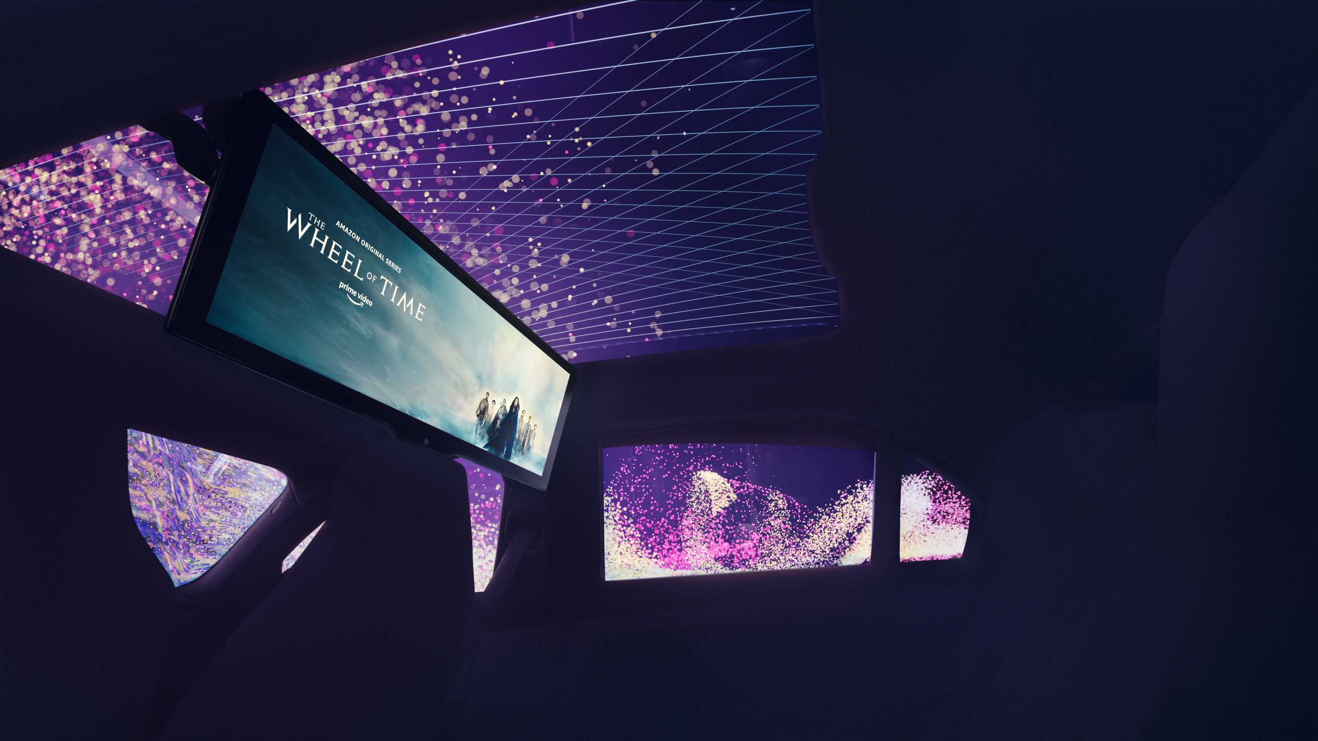 BMW Theatre Screen brings cinematic experience into the vehicle.