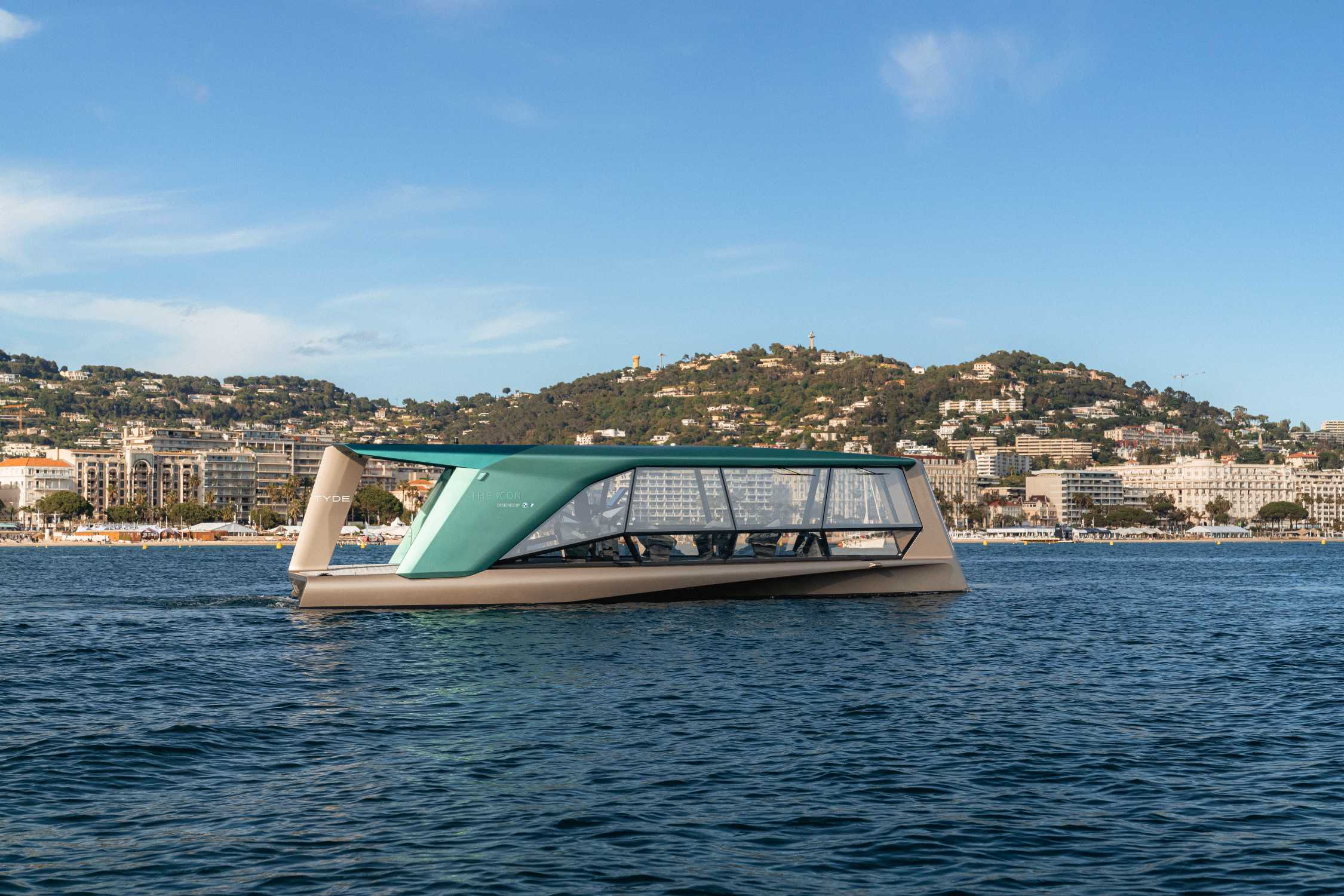 World Premiere at the Port of Cannes: BMW and TYDE Unveil Fully Electric Watercraft THE ICON—a New Flagbearer for Sustainable Luxury.